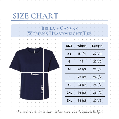 Bella + Canvas Women's Heavyweight Tee