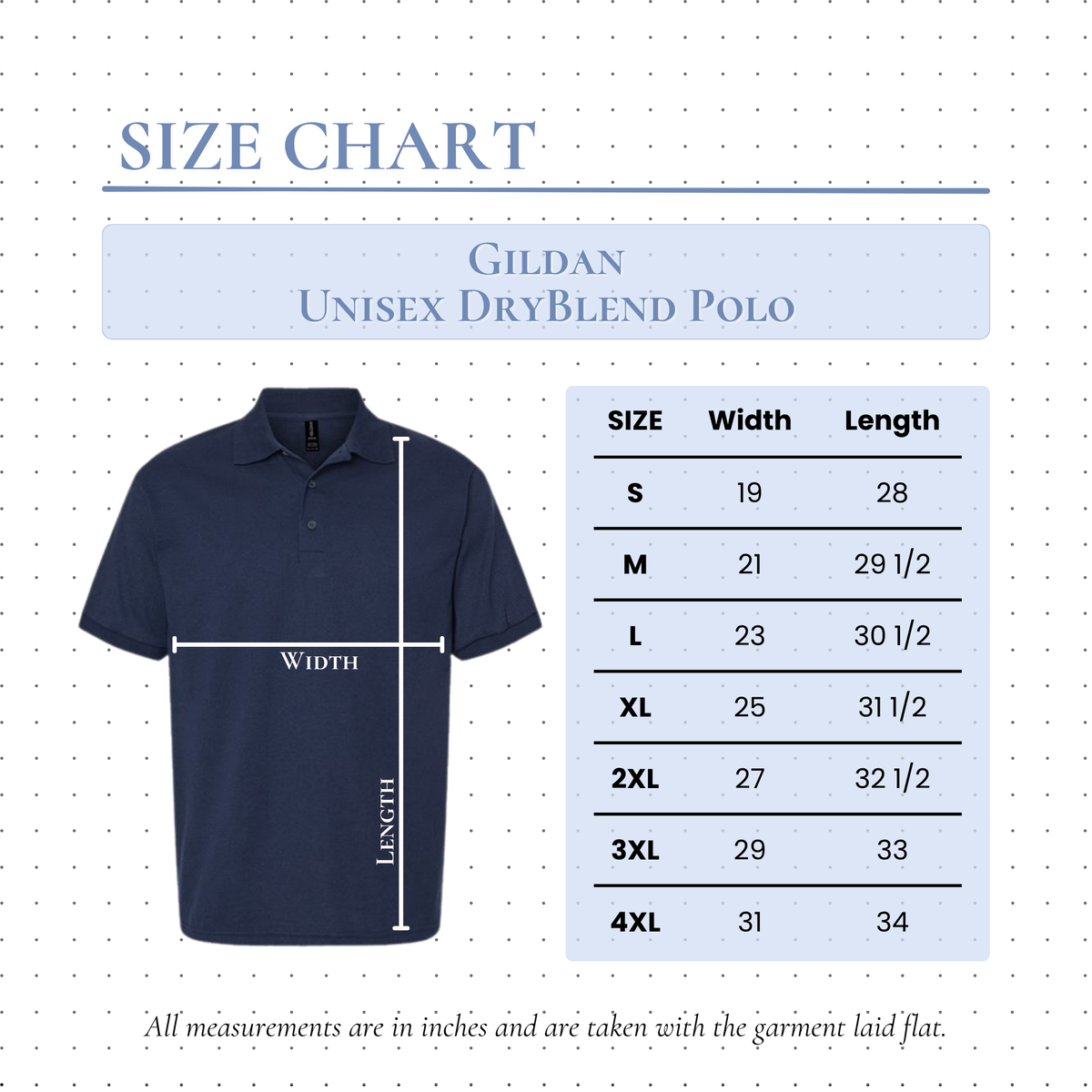 Gildan Unisex DryBlend Polo