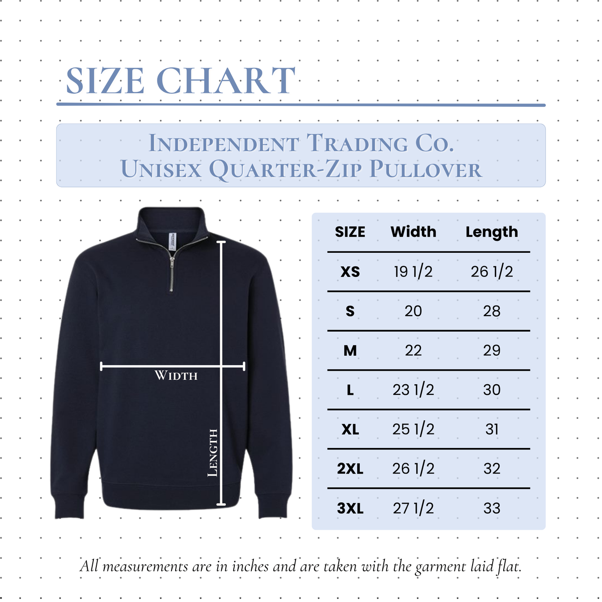 Independent Trading Co. Unisex Midweight Quarter-Zip Pullover