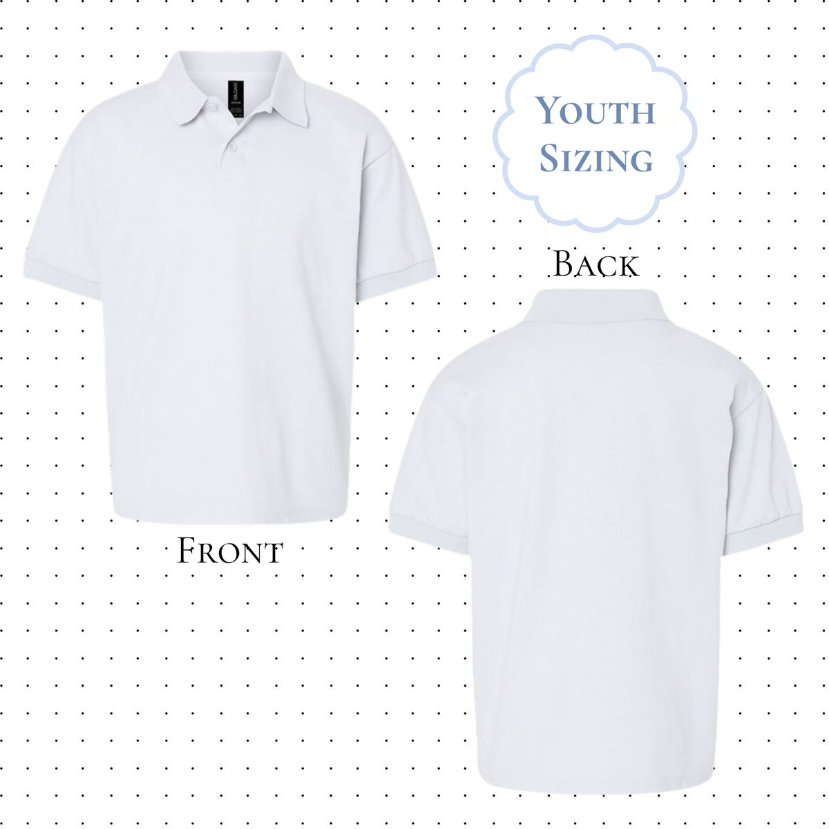 Gildan YOUTH DryBlend Jersey Polo