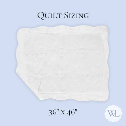 Peter Rabbit Personalized Baby Quilt